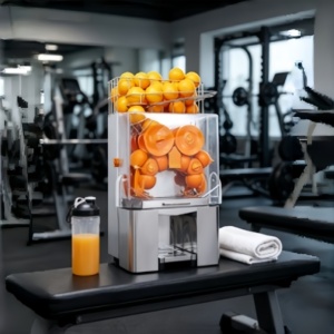 Presse-agrumes automatique haute vitesse pour oranges et citrons, idéal pour les cuisines commerciales et les petits-<span class=keywords><strong>d</strong></span>éjeuners <span class=keywords><strong>d</strong></span>'hôtel - Product Image 4