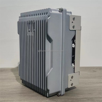 Boîtier de distribution en aluminium extrudé IP67 avec ventilateur de refroidissement pour usage extérieur, anti-drone, revêtement poudré, certifié ISO9001, garantie 10 ans