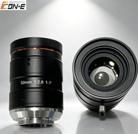 Objectif industriel FA MVL-KF5028M-12MPE 50mm F2.8 à ouverture manuelle, focale fixe, 12MP, pour vision industrielle, haute transmission