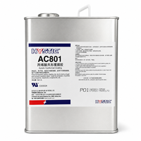 Revêtement Conforme Acrylique HYSTIC AC801 Transparent à Séchage Rapide UV Fluorescent pour Composants Électroniques PCB/PCBA