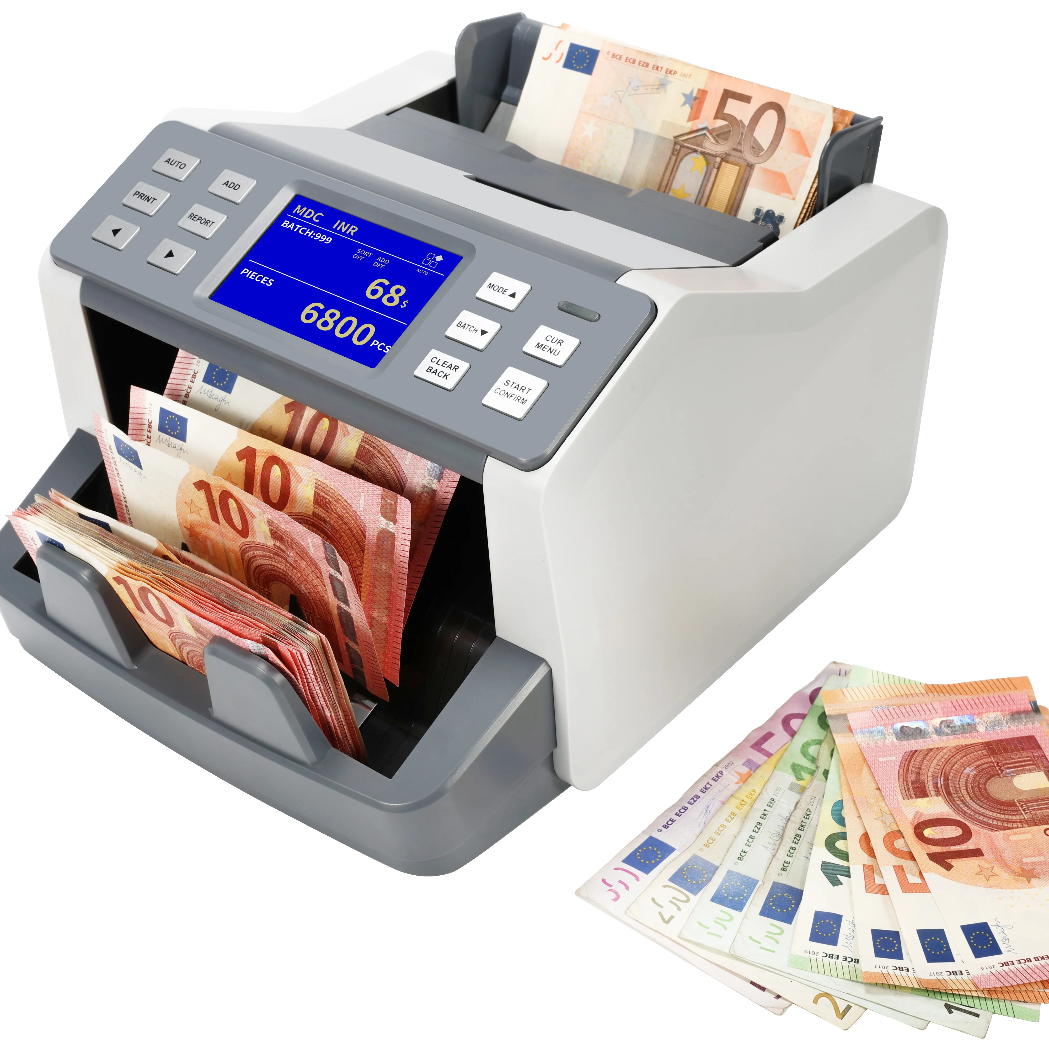 HL-P85 זהב מכונת דלפק כסף UV/MG/IR כסף מזויף חשבונות דלפקי כסף מכונת דלפק כסף גלאי מכונת ספירת כסף