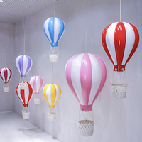 Ballon à air chaud personnalisé/ Ballon à air chaud en plastique/ Ballons en résine blancs et bleus Candyland pour la décoration de fête