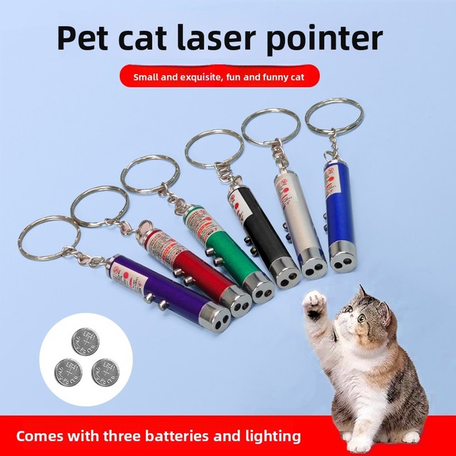 25012 Infrared Pen Laser Cat Toy Stick Infrared Cat Stick Cat Toy Red Dot Pen Laser Light Laser Stick Cat Rod Toy Laser White