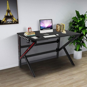 Table de jeu pour <span class=keywords><strong>ordinateur</strong></span> portable en MDF en forme de Z populaire bureau d'<span class=keywords><strong>ordinateur</strong></span> de bureau moderne - Product Image 5