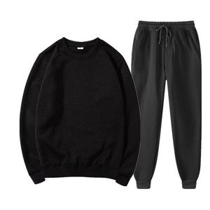 Sonbahar Kış Erkek Eşofman Takımı Jogger Spor Uzun Kollu Büyük Beden Erkek Eşofman Üstü Pantolon Takımı 2 Parça Kıyafet - Product Image 2