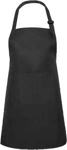 Custom Logo Reusable Sleeveless Waterproof Cotton <b>Apron</b> for <b>Kitchen</b> Cleaning Kids Salon Cooking Use Pink - Product Image 2