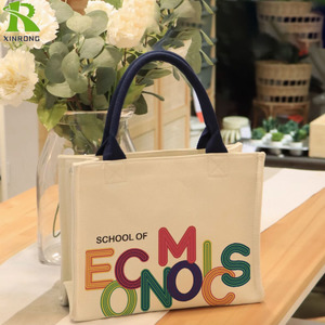 Printable Logo Outdoor Eco-Friendly Grocery Storage <strong>Large</strong> Shopping Custom Printed Logo <strong>Canvas</strong> Tote <strong>Bag</strong> - Product Image 3