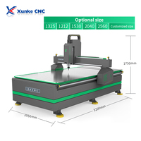 Routeur CNC Robuste Xunke 4*8 pieds 1325 2040 Multi-Fonction 3D pour Bois, Acrylique, Découpe Alu, avec Table à Vide – Prix pour Bois