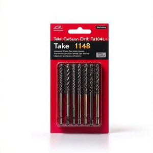 Foret en carbure Ttake Ta1048 à 6 plaquettes de guidage, revêtement optimisé pour les machines-outils - Product Image 2
