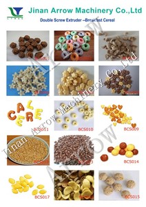 Línea <span class=keywords><strong>de</strong></span> Procesamiento Automática <span class=keywords><strong>de</strong></span> Cereales para Desayuno <span class=keywords><strong>con</strong></span> Doble Tornillo, Máquinas Extrusoras y Horno <span class=keywords><strong>de</strong></span> Cocción <span class=keywords><strong>de</strong></span> Alta Capacidad 100~1000 - Product Image 6