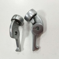 Pièces de machines agricoles en acier moulé 40Cr : Mâchoire de crochet de nouage pour presse à balles carrées Hay Square Baler, modèle NH1290, pour Case-IH BB960 BB950 970 980