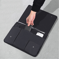 Housse d'ordinateur Portable, Logo imprimé personnalisé, sacs, pochettes pour ordinateur Portable de 13 pouces, avec poches