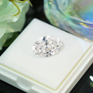 เพชรรูปไข่เพาะเลี้ยงในห้องปฏิบัติการ IGI เกรด DEF สีทองคำเปลว ขนาด 1-10 กะรัต ความสะอาดระดับ VVS VS ผลิตด้วยวิธี HPHT CVD สำหรับทำเครื่องประดับ (ขั้นต่ำ 1 ชิ้น) - Product Image 6