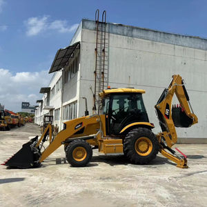 Pour chargeuse-pelleteuse CAT 420F avec pompe hydraulique Kawasaki Type de chargeuse sur pneus Composants de moteur à noyau de charge nominale de 10 tonnes - Product Image 1