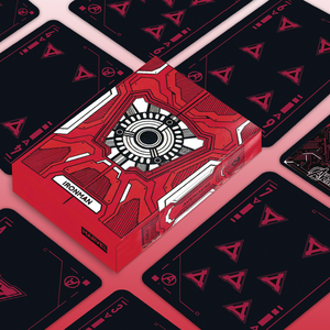 Cartes à jouer Red Iron Man Premium 54-Pack HD <span class=keywords><strong>Marvel</strong></span> Exclusive Designs Limited Edition Collector's Cards for Poker Landlord Game - Product Image 2