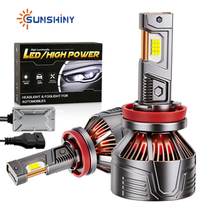 Bombillas <span class=keywords><strong>LED</strong></span> para Faros Delanteros Sunshiny G200 de Alta Potencia, 300W, 40000LM, Tamaño 1:1 con Halógeno, Serie de Faros <span class=keywords><strong>LED</strong></span> para Automóvil, Fabricante de Iluminación Automotriz - Product Image 1