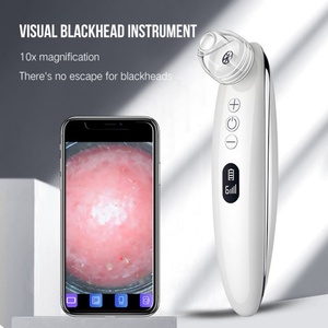 Beauty Device Pore Vacuum Blackhead Remover Skin Care Tools With Wifi <b>Wireless</b> <b>Camera</b> Observation - Product Image 3