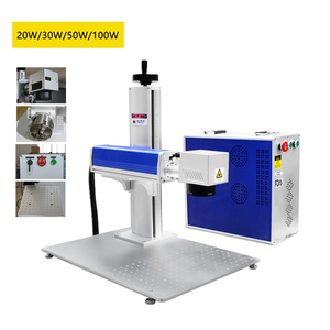 Factory Supply Portable Mopa Color Fiber Laser Marking Machine for Logo Printing 3D Metal Cutting Engraving Plastic Pen Packing - Product Image 3