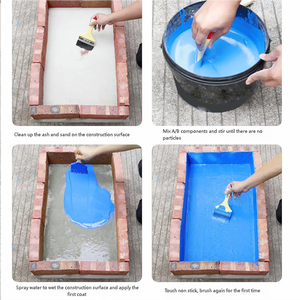 Rivestimento Impermeabile in Polimero per Piscine, Laghetti, Tetti e Pareti Esterne - Marca Longpu Durevole - Product Image 4