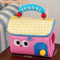 Sac de maquillage mignon, cadeau pour elle, grande capacité, sac de rangement multifonctionnel, sac isotherme pour boîte à lunch, sac à main