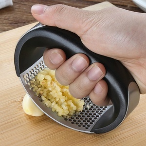 New <b>Kitchen</b> <b>Tools</b> <b>Gadgets</b> 2025 Premium Multi Functional Set Ginger Press Rocker Garlic Crusher with Peeler and Cleaning Brush - Product Image 3