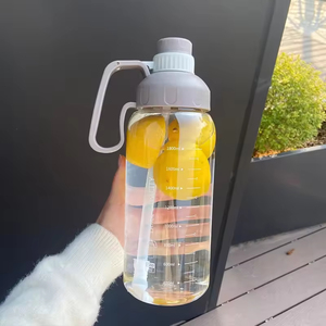 Fitness Sports Water Bottle <b>Plastic</b> Large Capacity High Quality Water Bottle Outdoor Climbing <b>Drink</b> Bottle Kettle - Product Image 4