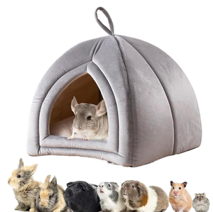 1 Stück Umweltfreundliches Winter-Katzenbett im Iglu-Stil, Großes Niedliches Haus-Nest für Wohnungskatzen - Product Image 5