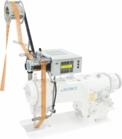 Machine à coudre intelligente de type universel MC E6, dispositif d'alimentation en ruban, dispositif de dosage élastique informatisé avec fonctions de dosage de tension
