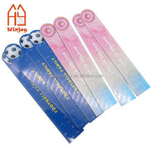 Règle flexible en PVC souple de dessin animé personnalisé pour les étudiants conception football personnalisé cadeaux d'affaires promotionnels règle d'échelle scolaire - Product Image 6