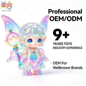Figurine en vinyle personnalisée Meiyan, Fée Élfe Irisée, Poupée Magique de Collection OEM ODM pour Boîte Mystère en Gros, Décoration d'Intérieur - Product Image 1