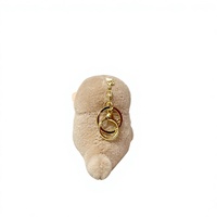 Porte-clés en peluche Otter Fish mignon, pendentif créatif pour sac à main, sac à dos et clés de voiture