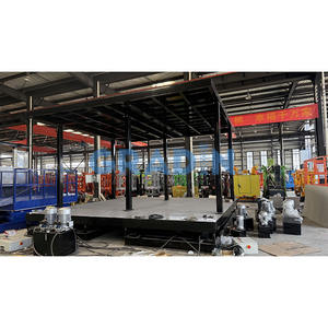 Plateforme élévatrice hydraulique à ciseaux personnalisée CE ISO9001 pour 2 voitures, avec toit, pour soulever les véhicules à l'étage - Product Image 4