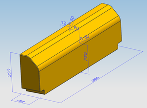 Moules à épaule dure Kerb pour <span class=keywords><strong>bloc</strong></span> de béton chanfreiné à <span class=keywords><strong>angle</strong></span> complet, personnalisation <span class=keywords><strong>d</strong></span>'usine - Product Image 5