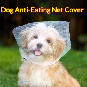 Maschera per cani da esterno anti-morso e anti-leccamento in rete per tutte le stagioni - Product Image 6