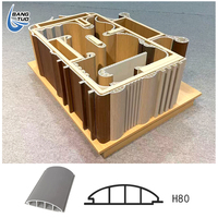 Panneau de finition en fibre de bois de bambou personnalisé avec des profilés rainurés arqués 3D pour revêtement mural intérieur commercial