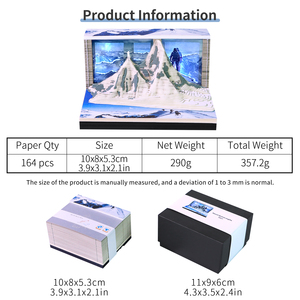 Bloc de Notas de Papel con Diseño del Monte Everest 2027, Calendario de Expedición, Bloc de Notas de Aventura para Escritorio - Product Image 6