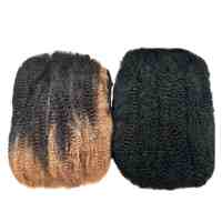 Extensions de cheveux afro crépus en vrac 100g 12 pouces, trame simple pour tresses mini twist, locs, dreadlocks, spring twist