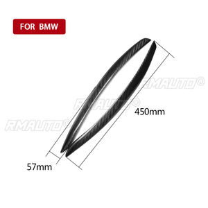 2 Piezas de Cubiertas Decorativas para Faros Delanteros de Fibra de Carbono para BMW E92 E93 Serie 3 Coupé E92 M3 Coupé 2006-2012 - Product Image 3