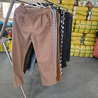 Pantalons d'hiver d'occasion W11 Ldxq, très demandés, de bonne qualité, épais et chauds, couleurs et tailles variées, vente en gros pour femmes, MOQ 40kg