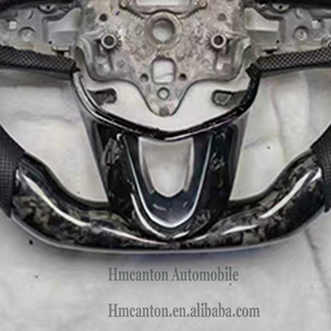 Quality Wholesale Forged Carbon Fiber Perforated Leather Grip Steering <b>Wheel</b> Fit for Cadillac Ct4 Ct5 Auto Steering <b>Wheel</b> - Product Image 4