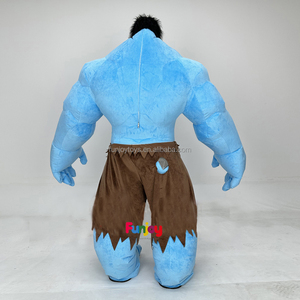 Disfraz de Mascota de Animal de Dibujos Animados Inflable de Felpa Azul de 260 cm, Disfraz de Halloween, Accesorios para Ceremonias Publicitarias - Product Image 6