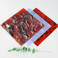 Panneau en marbre personnalisable, simple face, différentes couleurs, plaque acrylique pour décorations et artisanat
