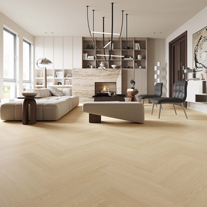 SPC Herringbone Pintado con Acabado Biselado, Certificado CE RoHS, Superficie EIR, Respaldo IXPE de 8mm, Compuesto de Piedra y Plástico con Aspecto de Mármol, SPC Herringbone - Product Image 1