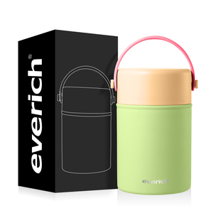 ODM vente en gros mignonne boîte à lunch thermos en plastique avec <span class=keywords><strong>compartiment</strong></span> pratique pour les enfants - Product Image 2