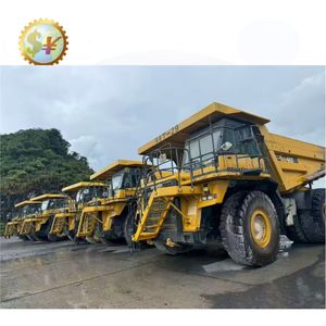 Camion benne Komatsu HD465, camion minier articulé de 46 tonnes, benne basculante de chantier robuste pour carrière 773F HD465-10 HD465-7 HD465-7EO - Product Image 1