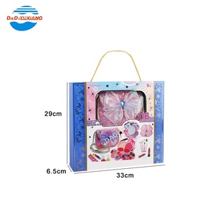 Coffret de <span class=keywords><strong>Maquillage</strong></span> pour Filles, Sac Cosmétique en Plastique, Jouets de Déguisement, Outils de <span class=keywords><strong>Maquillage</strong></span>, Kits de Jeu d'Imitation, Ensemble de Beauté pour Filles - Product Image 6