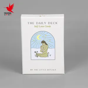 High Quality Custom Printing LOGO Personalized Self-Love Cards Daily Deck Affirmation Card
