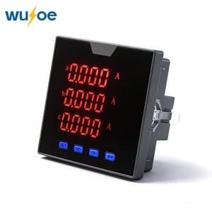 Meter Arus Digital Tiga Fasa Presisi Tinggi Kelas 0.5 Cerdas 96*96 untuk Pemasangan Panel dengan Layar LED - Product Image 5