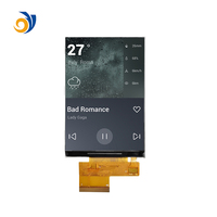 Module LCD TFT IPS 3,5 pouces 320x480 avec circuit intégré de pilote ILI9488, contrôle industriel, luminosité 330 nits, écran tactile noir personnalisable