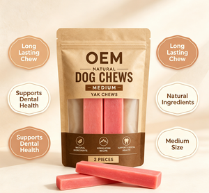 Friandises à mâcher au lait <span class=keywords><strong>de</strong></span> yak <span class=keywords><strong>de</strong></span> <span class=keywords><strong>l</strong></span>'<span class=keywords><strong>Himalaya</strong></span> pour chiens <span class=keywords><strong>de</strong></span> taille moyenne, entièrement naturelles, friandises à mâcher dentaires longue durée - Product Image 3